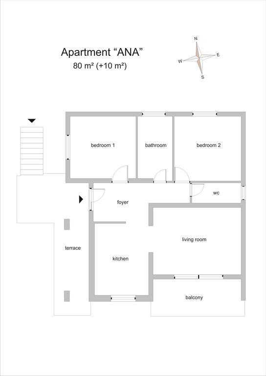 Ana Apartment غاباس الغرفة الصورة